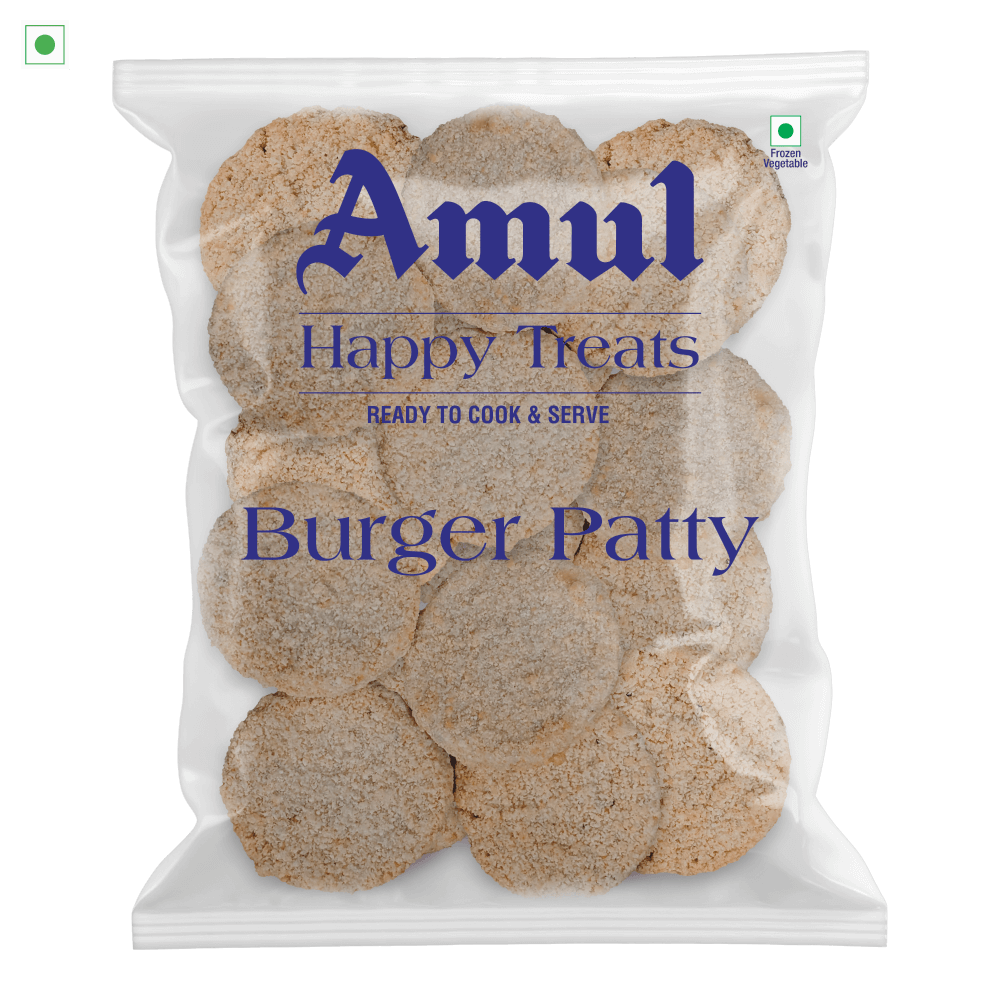 Amul - Veg Burger Patty - 1.2 KG
