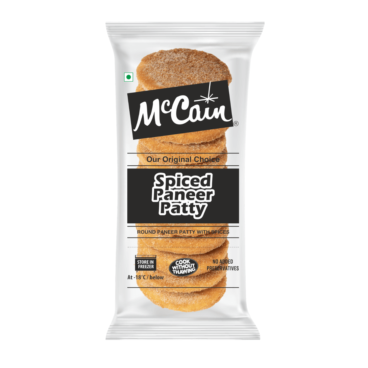 McCain - Spiced Paneer Patty - 960 GM's