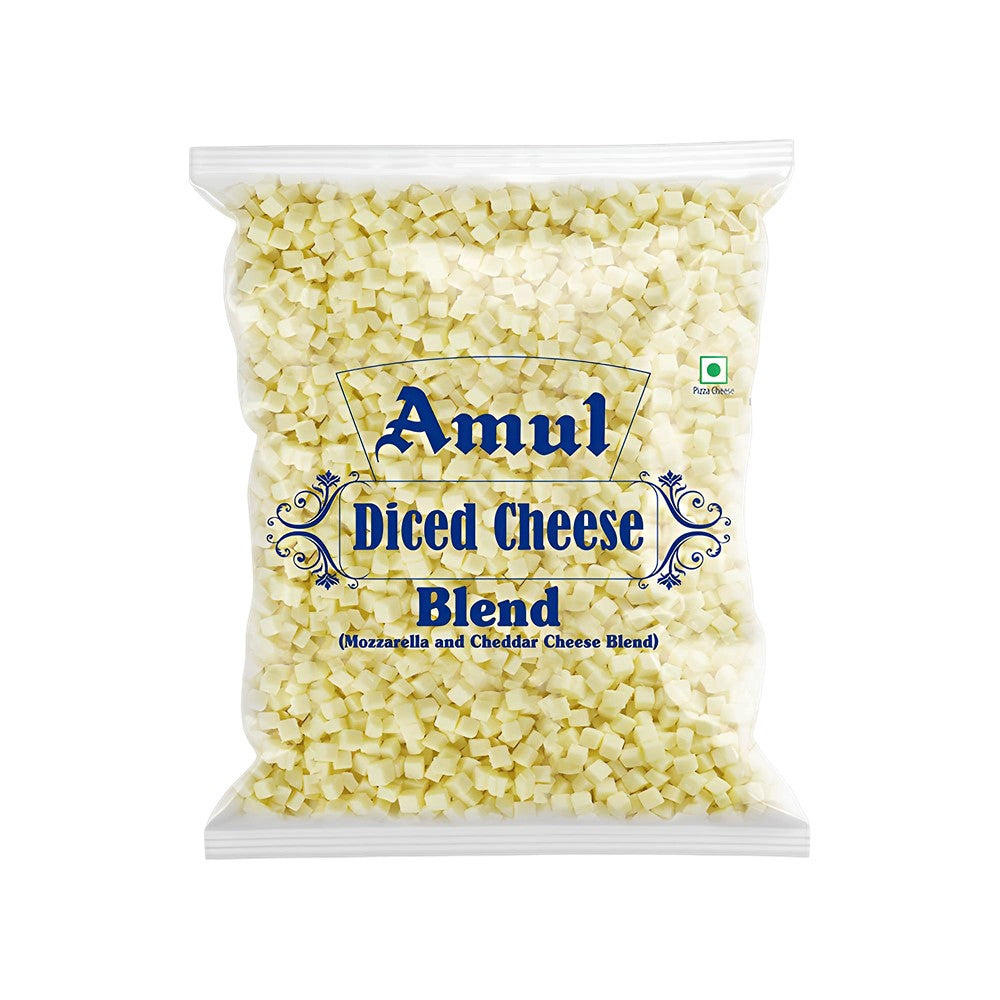 Amul - Cheese Diced Blend - 1 KG