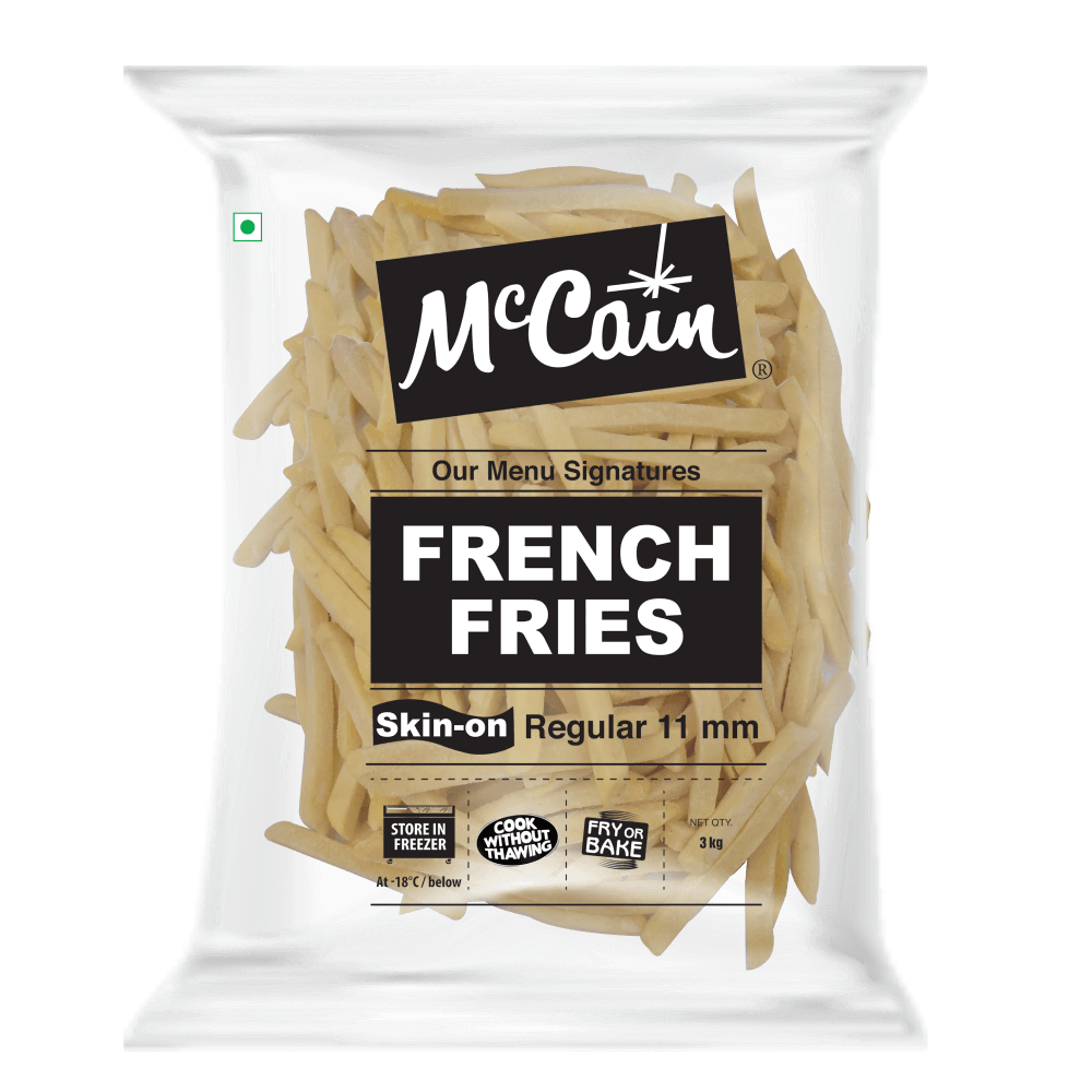 McCain - French Fries 11mm (Skin On) - 3 KG