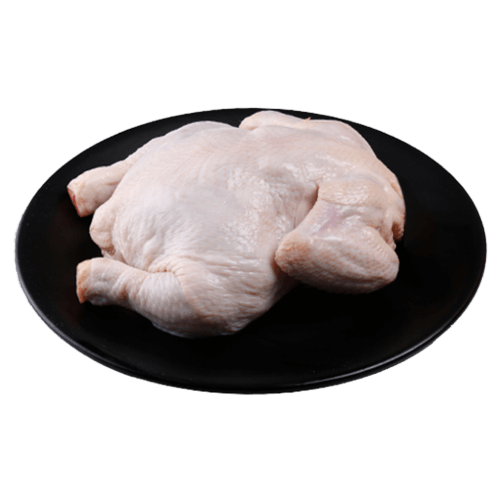 Chicken - Whole Bird with Skin - (1200 - 1300 gm) - 1 Bird/Pack