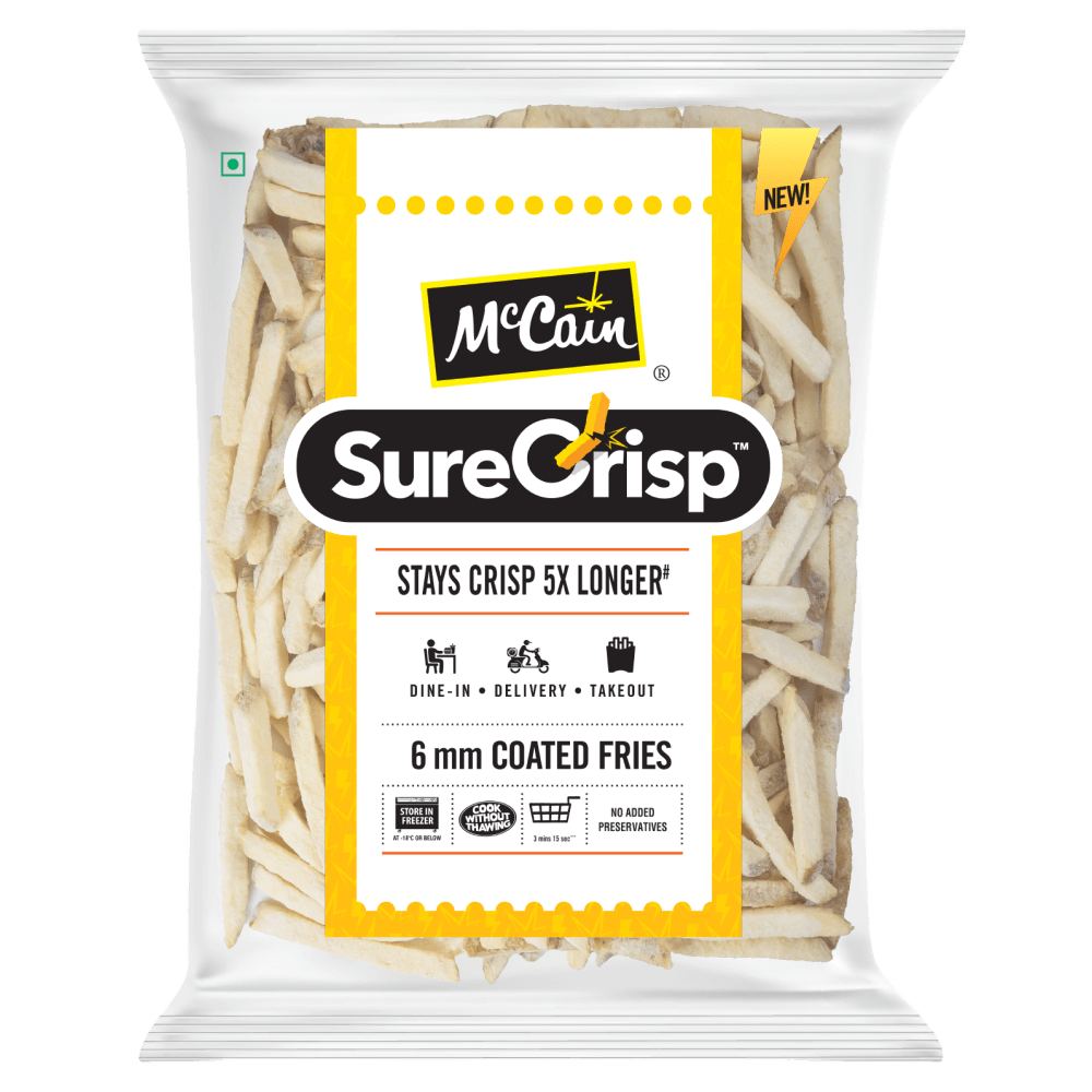 McCain - SureCrisp French Fries 6mm - 2.5 KG