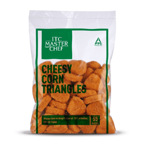ITC - Cheesy Corn Triangles - 1 KG