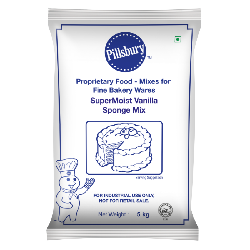 Pills Bury - Super Moist Vanilla Flavoured Cake Mix - 5 KG
