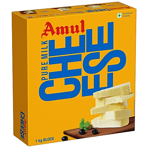 Amul - Processed Cheese Block - 1 KG