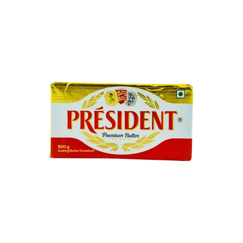 President - Unsalted Butter - 500 GM