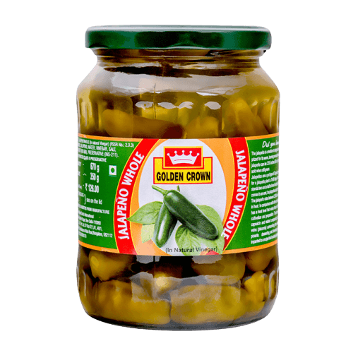 Golden Crown - Jalapeno (Whole) - 670 gm