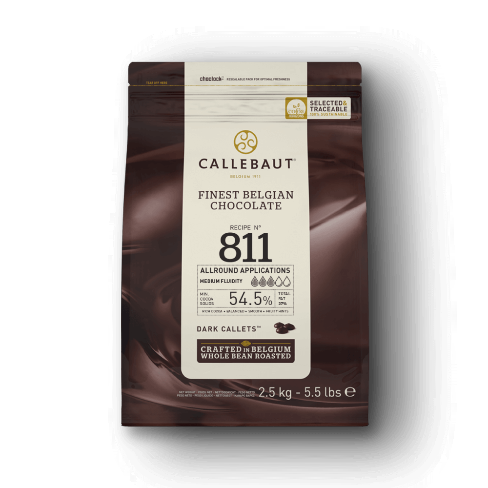 Barry Callebaut - Dark Couverture Callets 811 - 2.50 KG