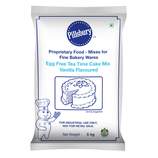 Pills Bury - Egg Free Tea time Cake Mix (Vanilla Flavoured) - 5 KG