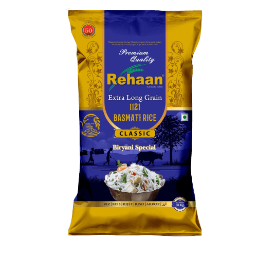 Rehaan - Classic Biryani Special Basmati Rice - 30 KG