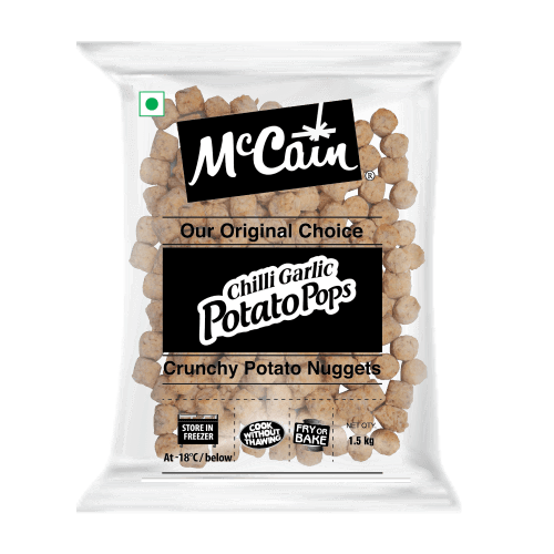 McCain - Garlic Chilli Potato Pops - 1.5 KG