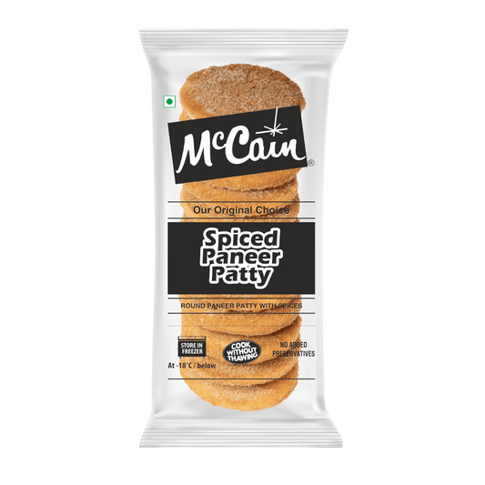 McCain - Spiced Paneer Patty - 960 GM's