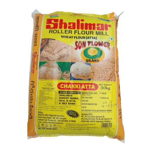 Shalimar - Chakki Aata - 30 KG