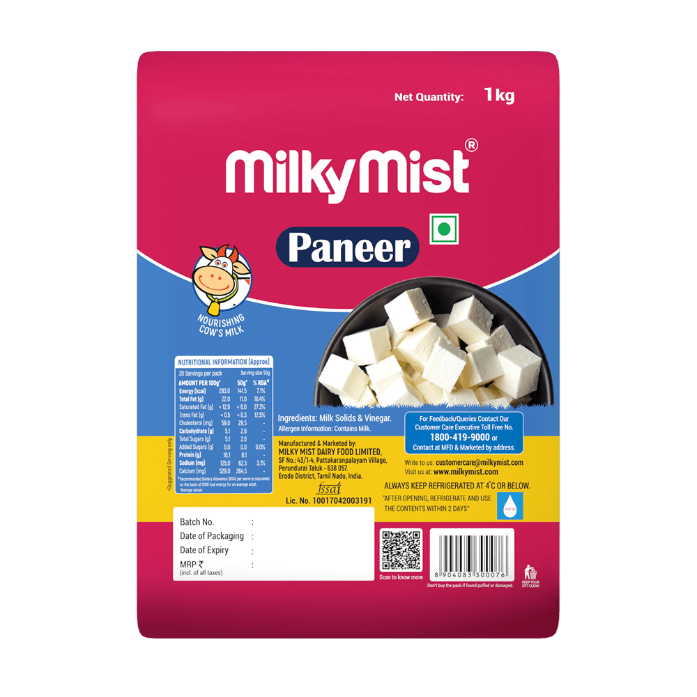 Milky Mist - Paneer - 1 Kg