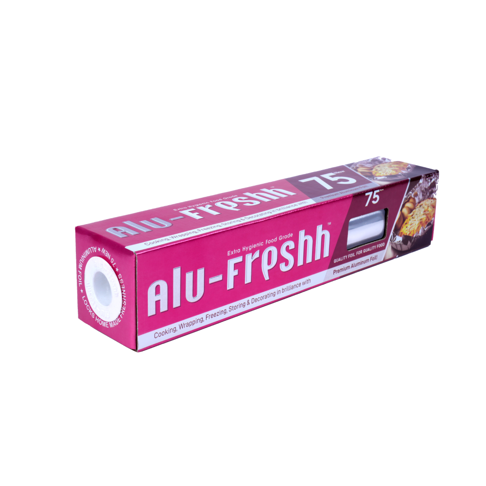 Alu-Freshh - Aluminium Foil 75 New (20 Meter 11 Micron)