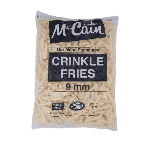 McCain - Crinkle Cut - French Fries 9mm - 2.5 KG