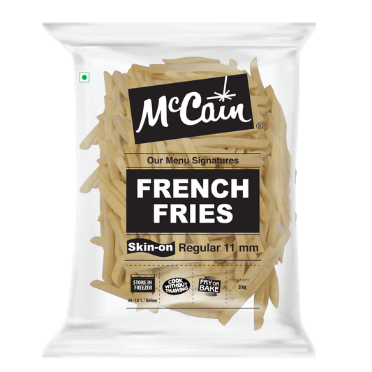 McCain - French Fries 11mm (Skin On) - 3 KG