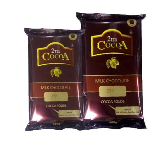 2M - Milk Chocolate 37% - 500 gm