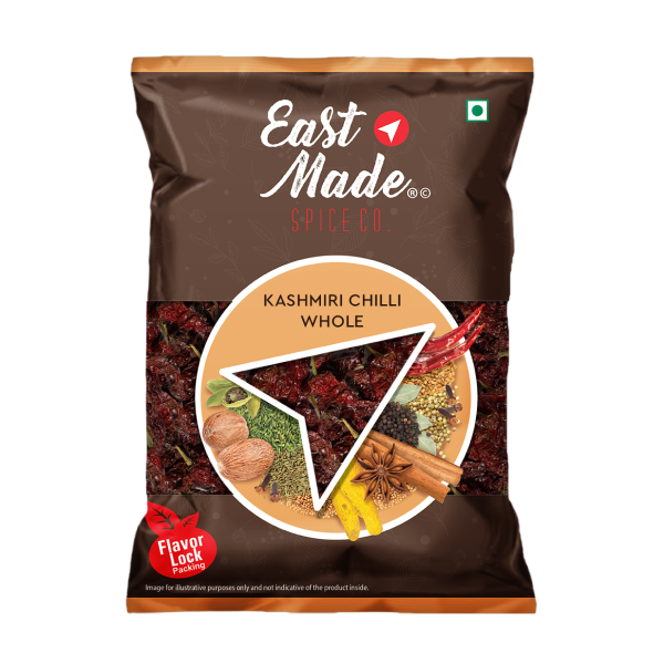 Eastmade - Kashmiri Chilli Whole with Stem - 100 gm