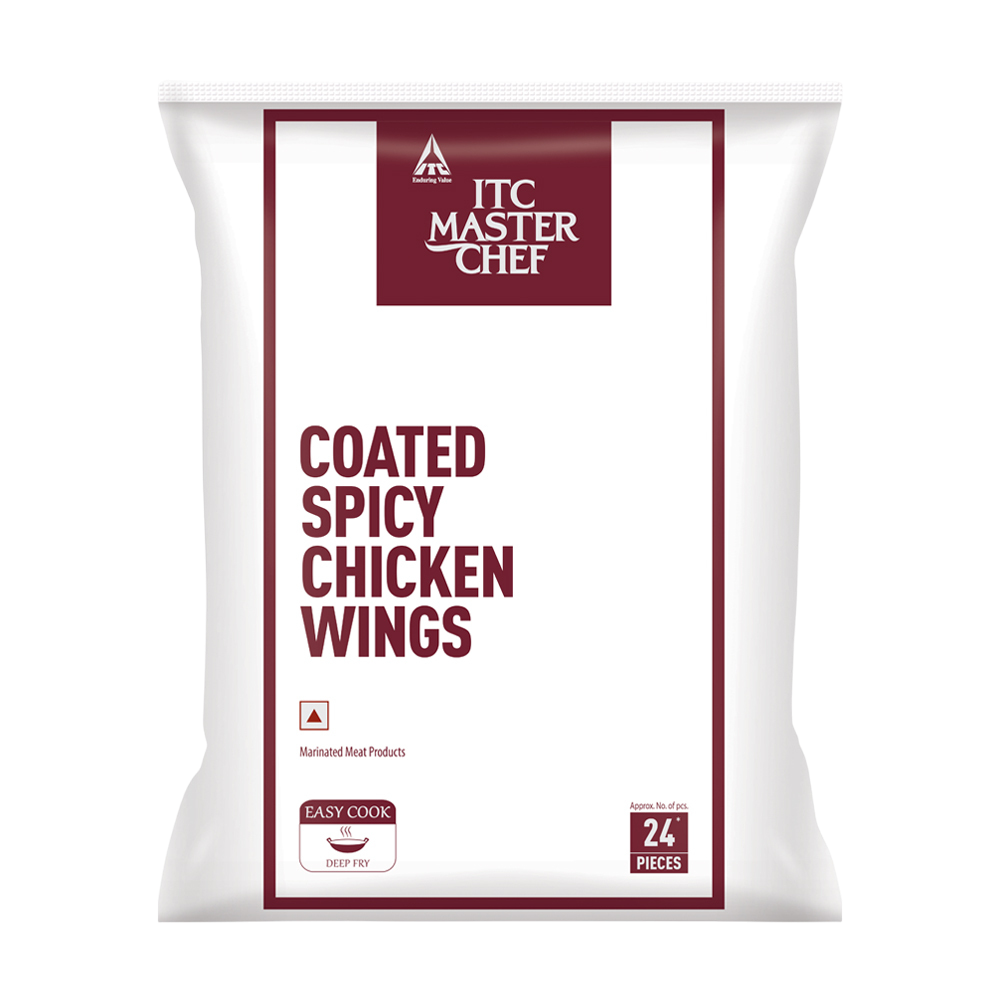 ITC - Coated Spicy Chicken Wings 1.043 KG (Frozen)