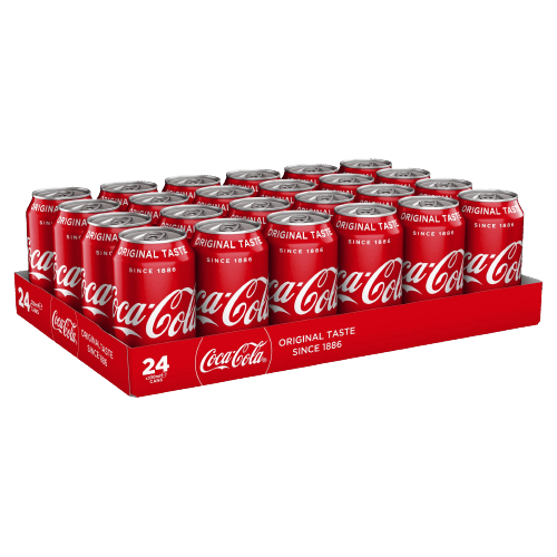 Coca Cola - 330 ML Can - (Pack of 24) - MRP - 70/Pc