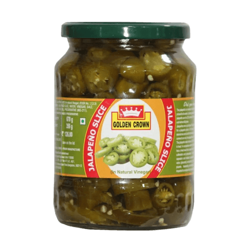 Golden Crown - Jalapeno Slices 670-685 gm
