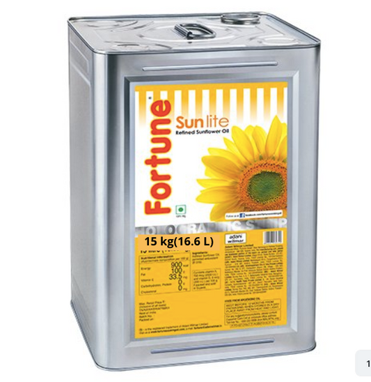 Fortune - Refined Sunflower Oil - (16.48L) - 15 KG