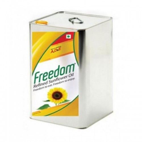 Freedom - Refined Sunflower Oil - 15 KG Tin