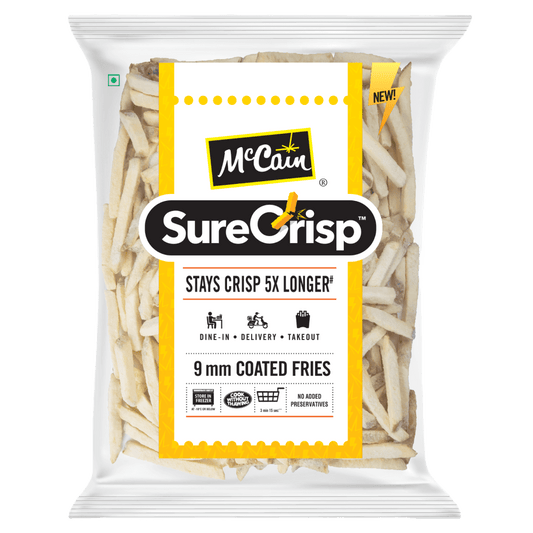 McCain - Sure Crisp French Fries - 9mm - 2.5 KG
