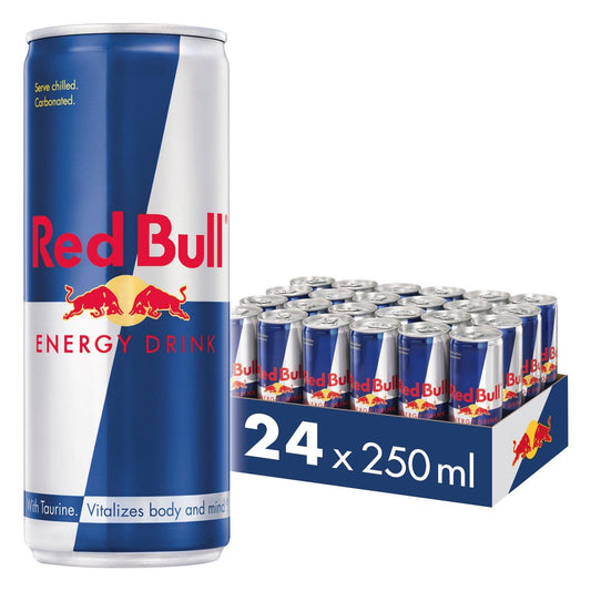 Red Bull - Energy Drink Can - 250 ML - Pack of 24
