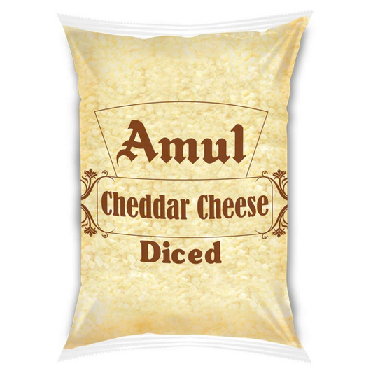 Amul - Cheddar Cheese (Diced) - 1 KG