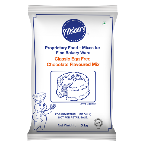 Pills Bury - Classic Egg Free Chocolate Flavoured Mix - 5 KG