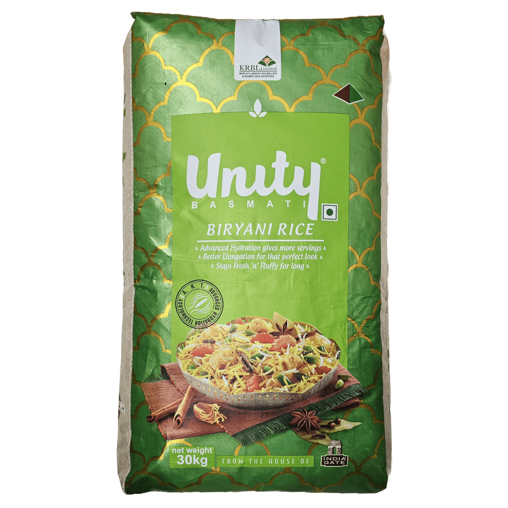 Unity 1121 Biryani Basmati Rice - 30 KG