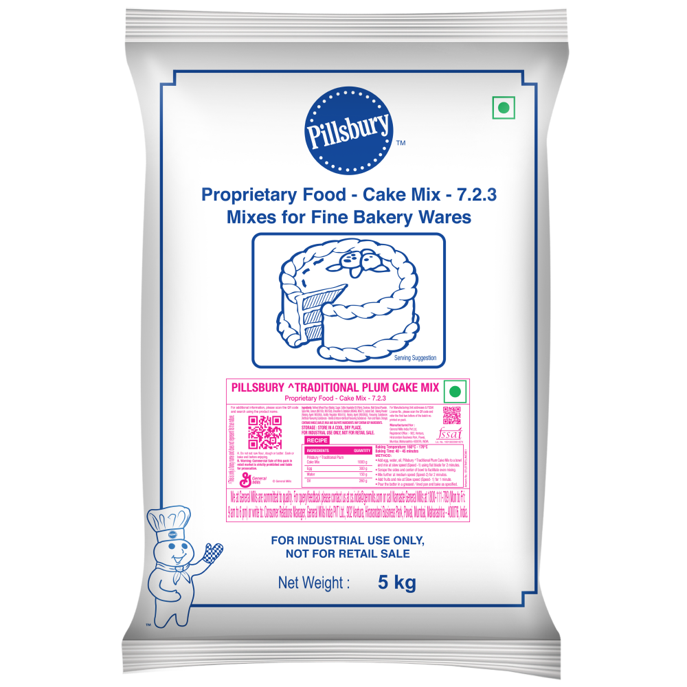 Pills Bury - Traditional Plum Cake Mix - 5 KG