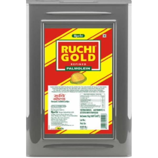 Ruchi Gold - Refined Palmolein Oil - 15 KG