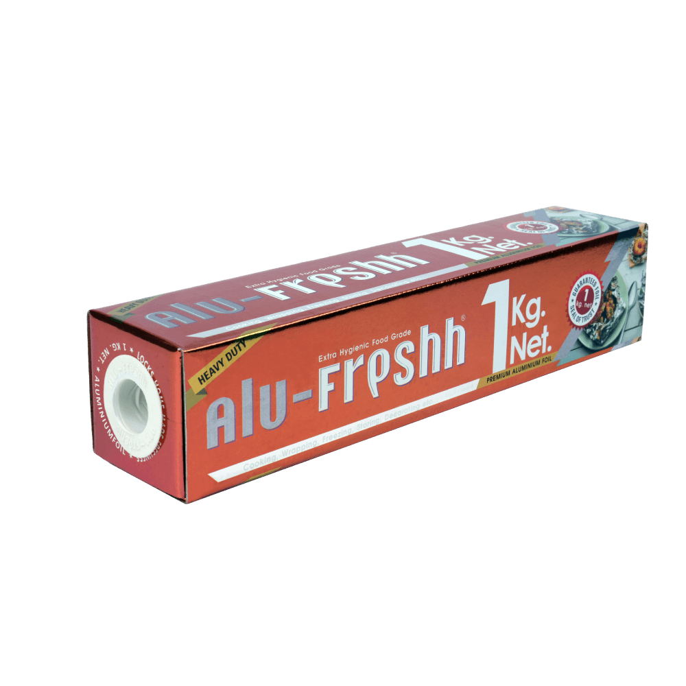 Alu-Freshh - Aluminium Foil, 1 Kg Net (69 Meter, 18 Micron)