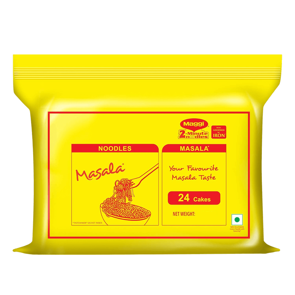 Maggi - 2 Minutes Masala Noodles - (24 Cakes) - 1.8 KG