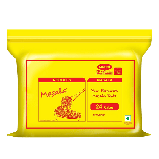 Maggi - 2 Minutes Masala Noodles - (24 Cakes) - 1.8 KG