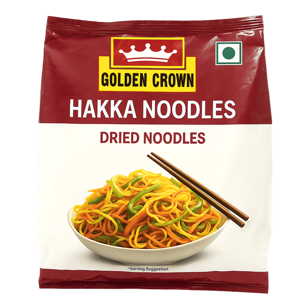 Golden Crown - Hakka Noodles Plain - 1 KG