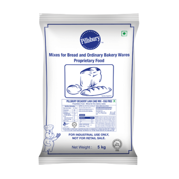 Pills Bury - Egg Free Lava Cake Mix - 5 KG
