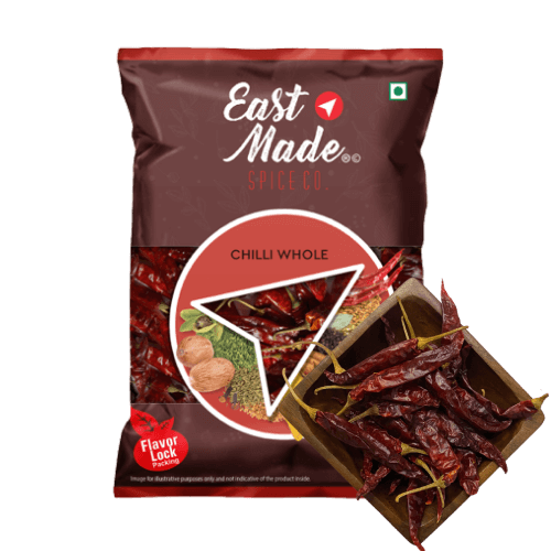 Eastmade - Guntur Chilli Whole with Stem - 200 gm