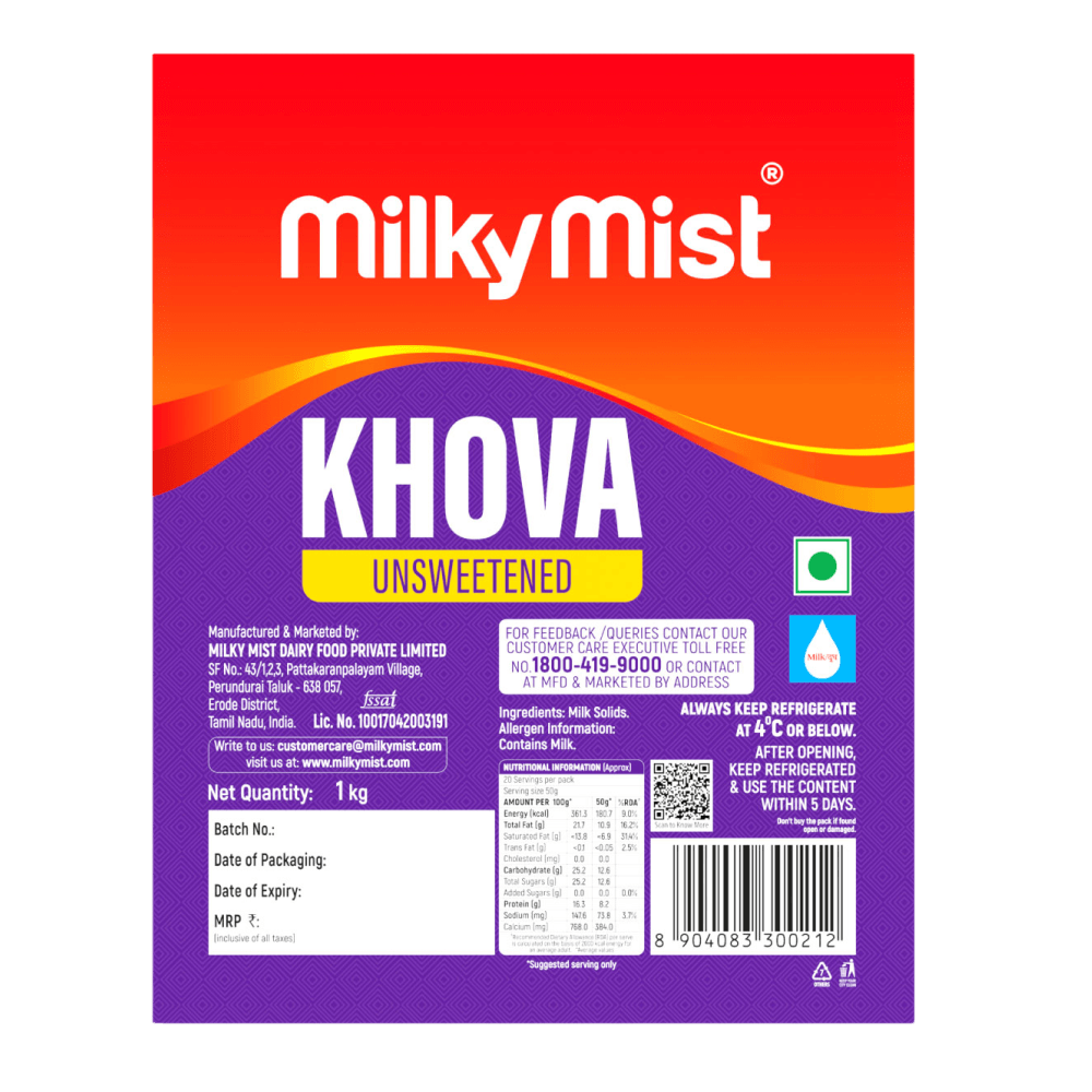 Milky Mist - Khova - 1 KG
